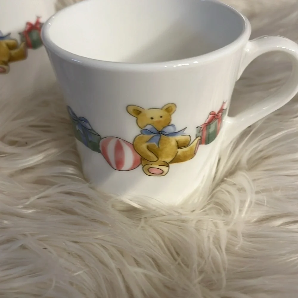 Christmas Corningware coffee mugs set of 4